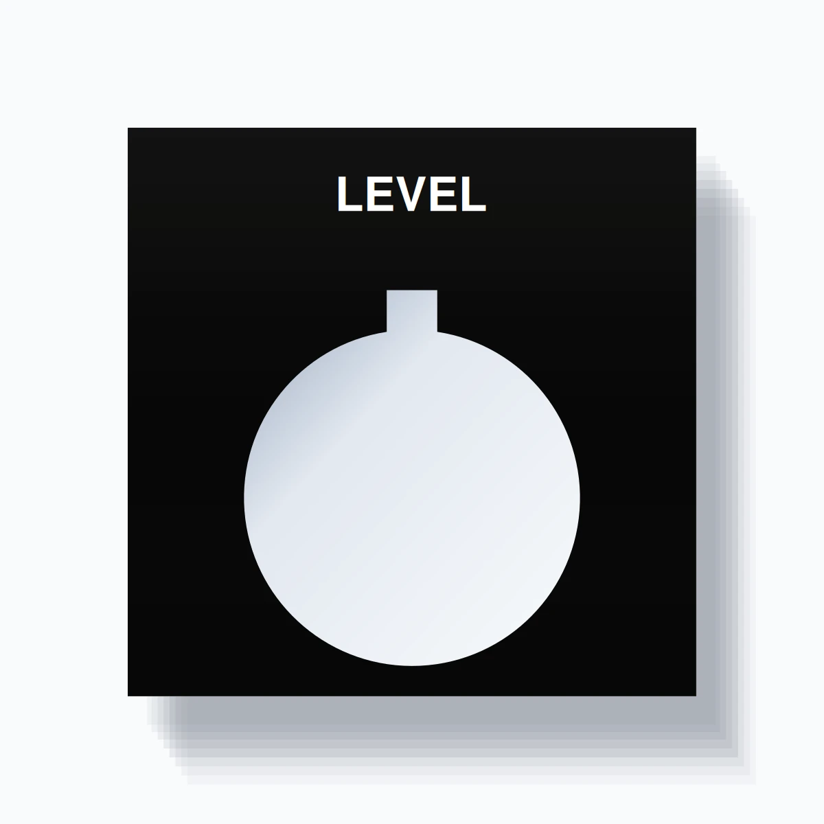 Tag Level 22mm Ring Tag – LEVEL, Single-Line Square, Allen-Bradley Compatible ...